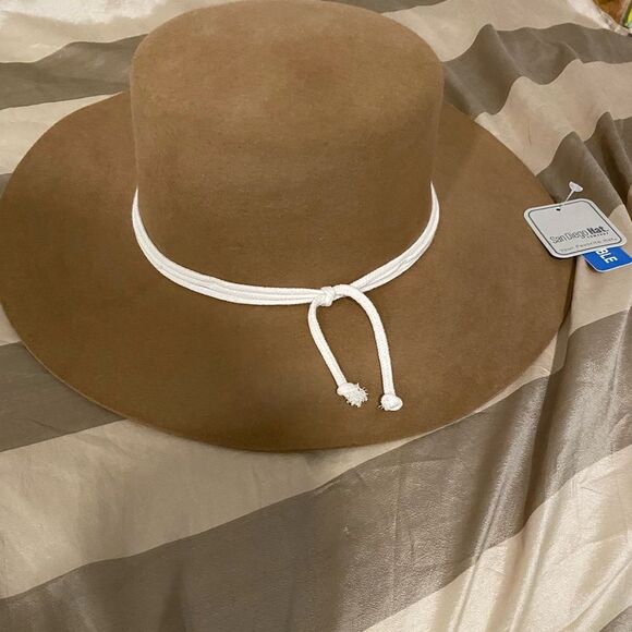 Anthropologie x San Diego Hat Co. Rope Rancher  Hat Camel Tan color - Picture 6 of 8